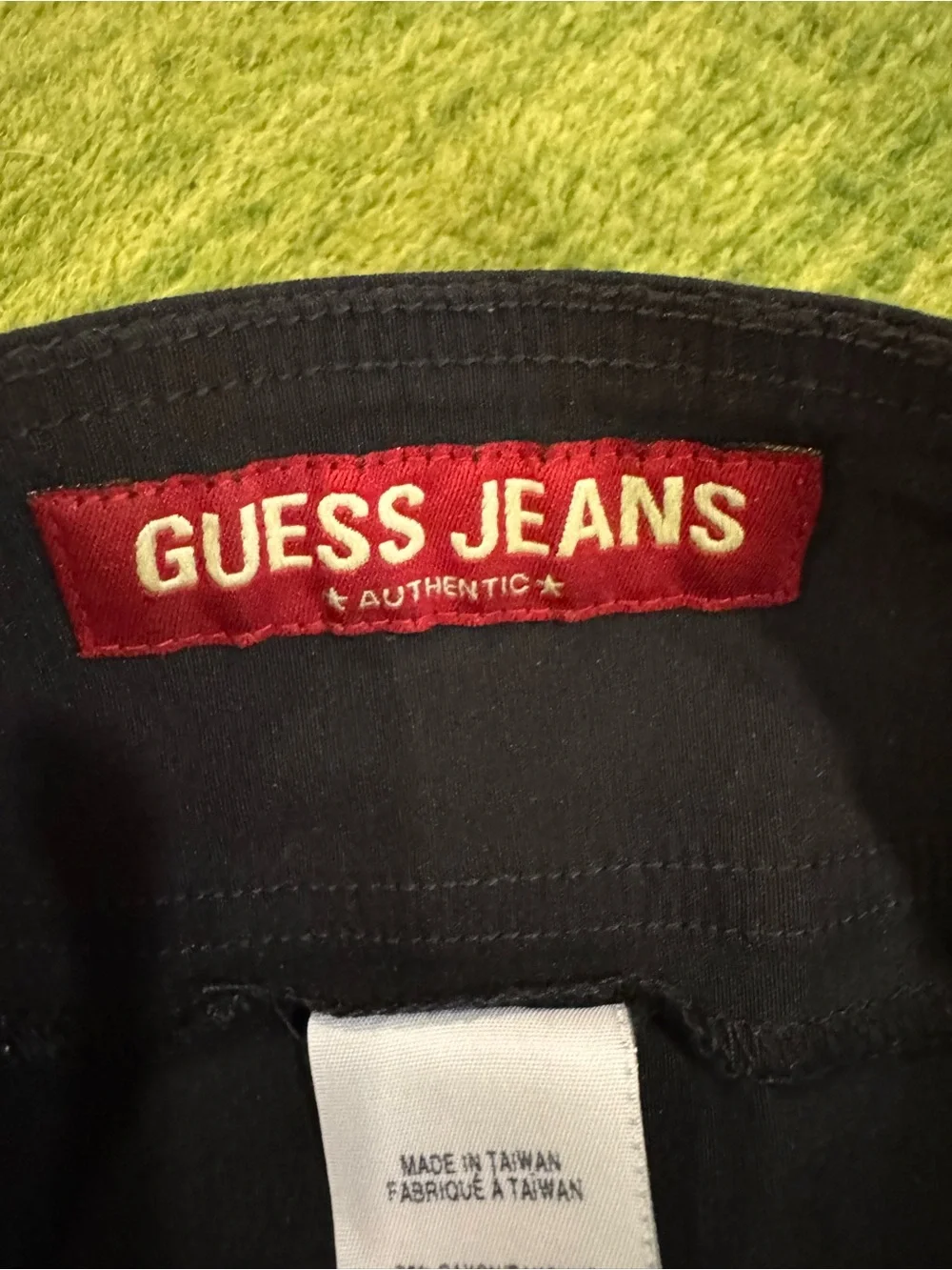 vintage guess mini skirt Black Indie Sleeve Tight Stretch Classic VNT  29 size M